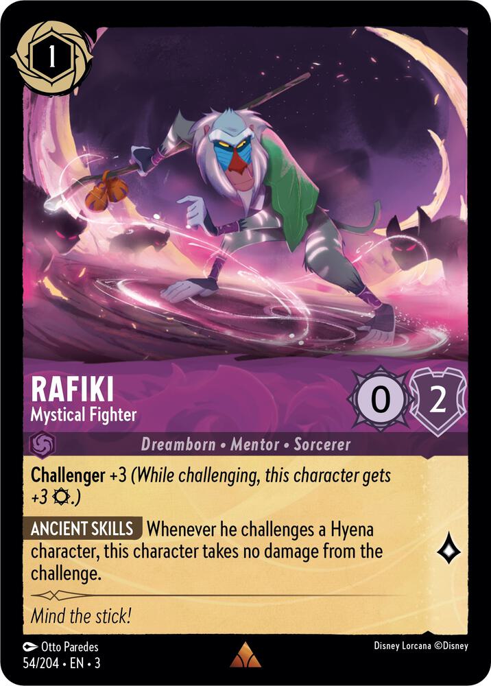 Rafiki - Mystical Fighter (54/204) - Into the Inklands (3)