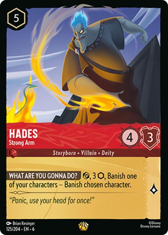 Hades - Strong Arm (125/204) - Azurite Sea (6) - Foil
