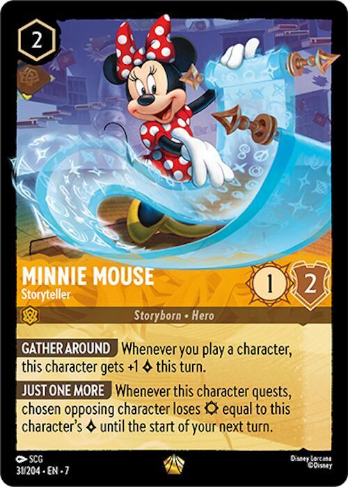 Minnie Mouse - Storyteller (31/204) - Archazia's Island (7) - Foil