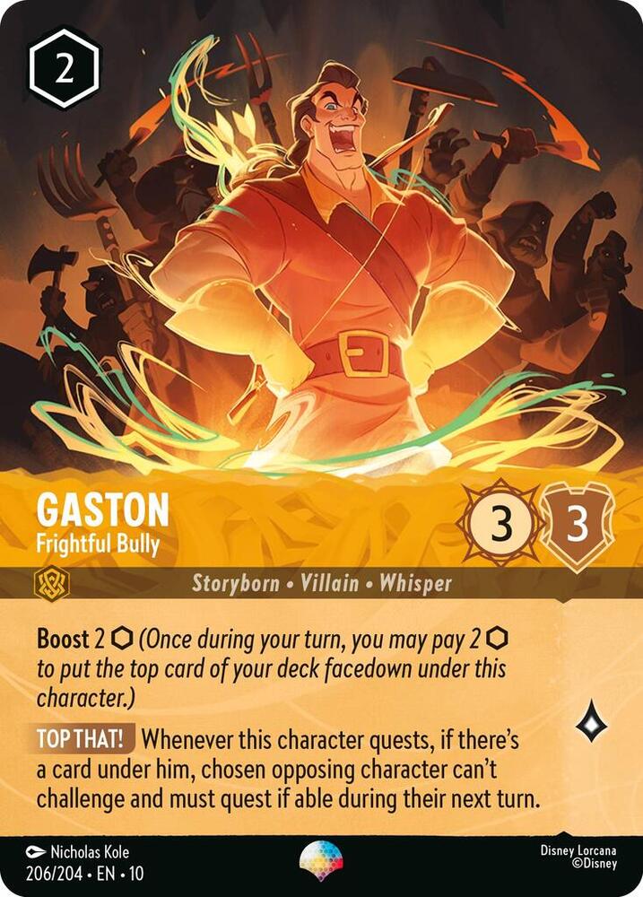 Gaston - Frightful Bully (206/204) - Whispers in the Well (10) - Epic