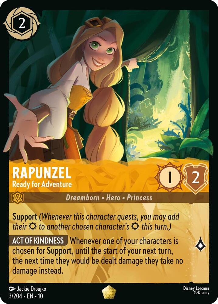 Rapunzel - Ready for Adventure (3/204) - Whispers in the Well (10) - Foil