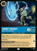 Jiminy Cricket - Ghost of Christmas Past (146/204) - Winterspell (11) - Foil