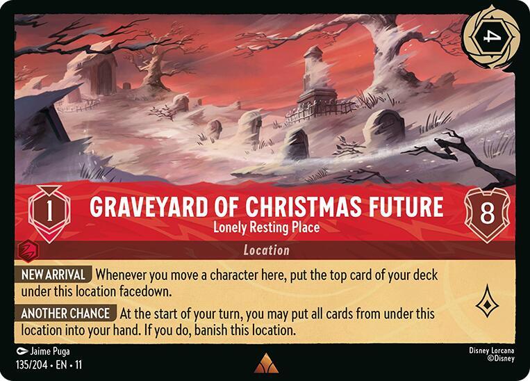Graveyard of Christmas Future - Lonely Resting Place (135/204) - Winterspell (11) - Foil