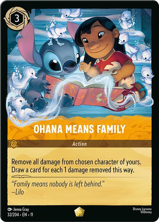 Ohana Means Family (32/204) - Winterspell (11) - Foil