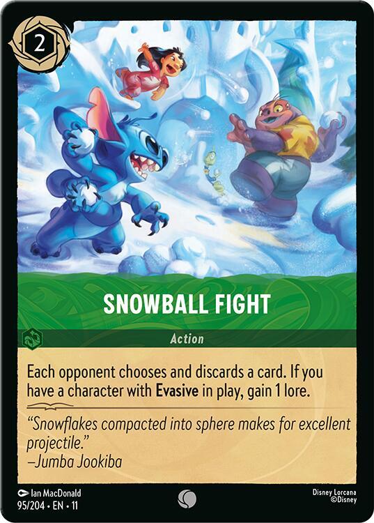 Snowball Fight (95/204) - Winterspell (11) - Foil