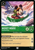 Mickey Mouse - Snowboard Ace (91/204) - Winterspell (11) - Foil
