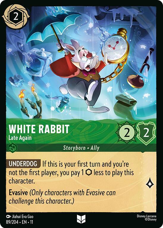 White Rabbit - Late Again (89/204) - Winterspell (11)
