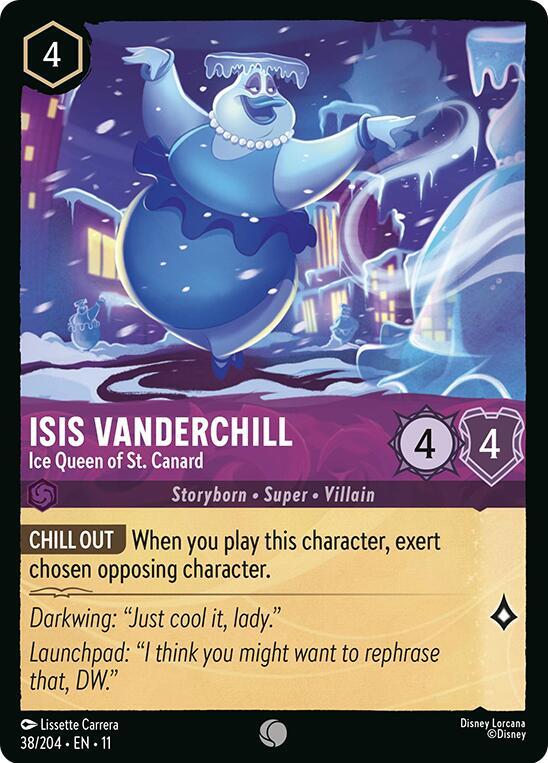Isis Vanderchill - Ice Queen of St. Canard (38/204) - Winterspell (11)