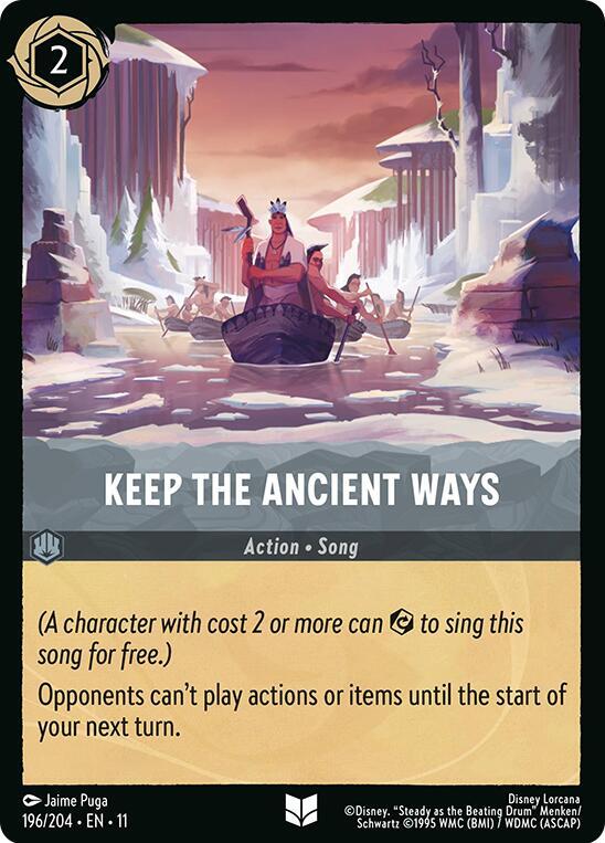 Keep the Ancient Ways (196/204) - Winterspell (11) - Foil