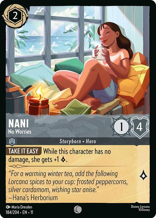 Nani - No Worries (184/204) - Winterspell (11) - Foil
