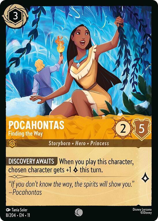 Pocahontas - Finding the Way (8/204) - Winterspell (11) - Foil