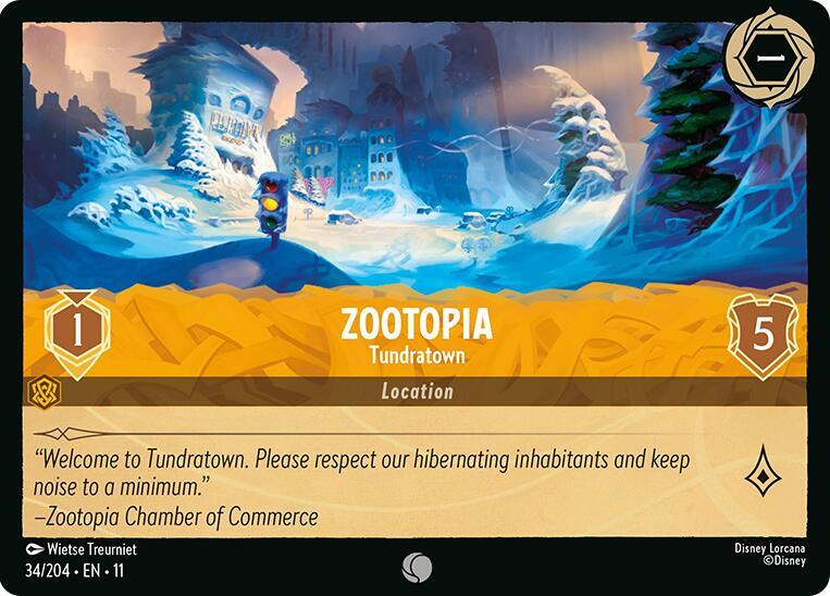 Zootopia - Tundratown (34/204) - Winterspell (11) - Foil
