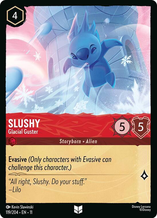 Slushy - Glacial Guster (119/204) - Winterspell (11) - Foil