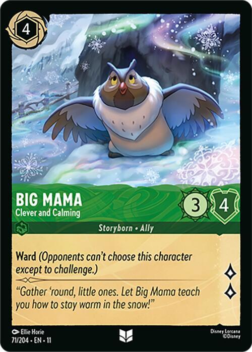 Big Mama - Clever and Calming (71/204) - Winterspell (11) - Foil