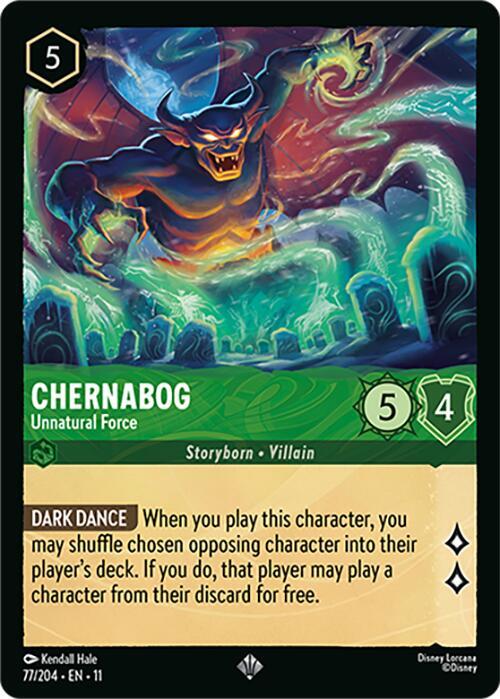 Chernabog - Unnatural Force (77/204) - Winterspell (11) - Foil
