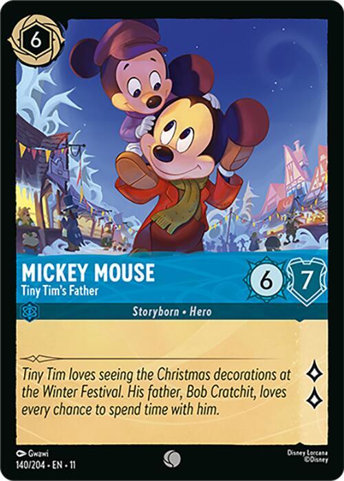 Mickey Mouse - Tiny Tim's Father (140/204) - Winterspell (11) - Foil