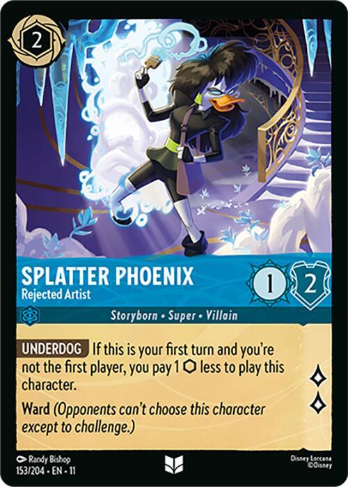 Splatter Phoenix - Rejected Artist (153/204) 0.5- Winterspell (11) - Foil