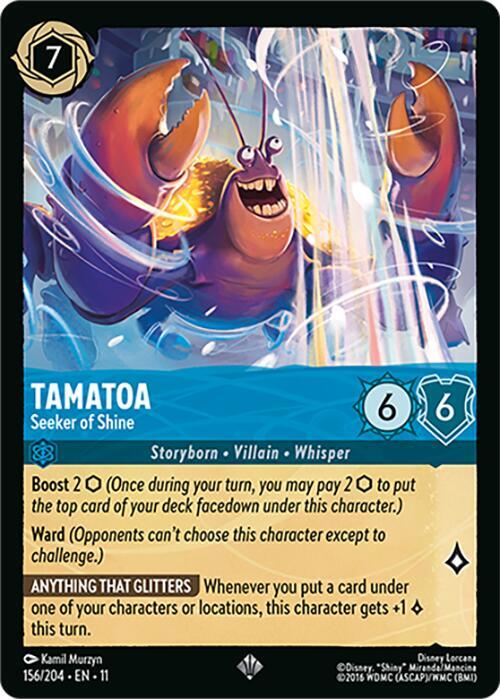 Tamatoa - Seeker of Shine (156/204) - Winterspell (11) - Foil