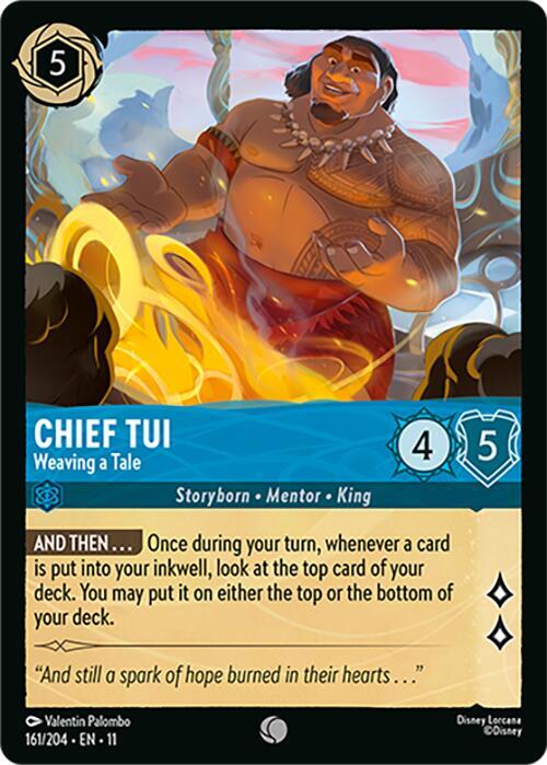 Chief Tui - Weaving a Tale (161/204) - Winterspell (11) - Foil