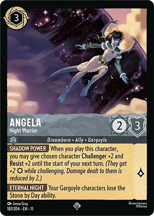 Angela - Night Warrior (187/204) - Winterspell (11)