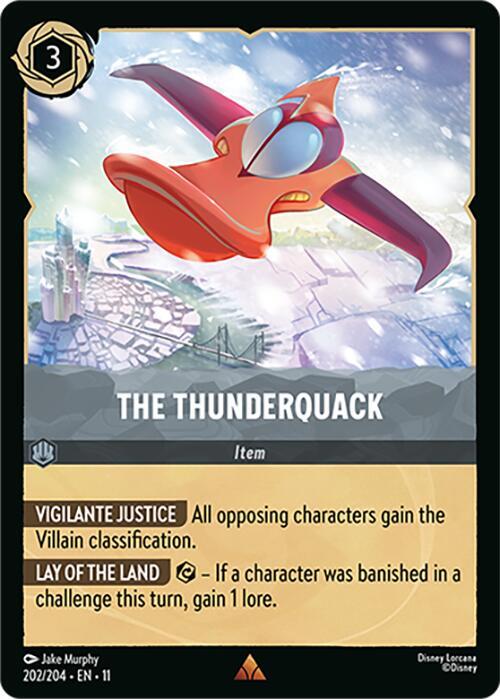 The Thunderquack (202/204) - Winterspell (11) - Foil