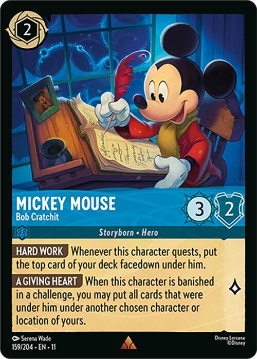 Mickey Mouse - Bob Cratchit (159/204) - Winterspell (11)