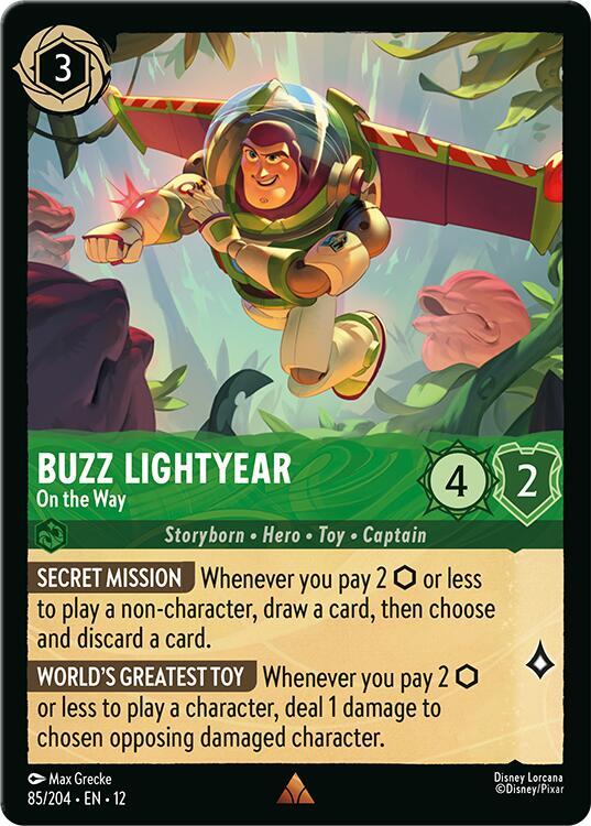 Buzz Lightyear - On the Way (85/204) - Wilds Unknown (12) - Foil