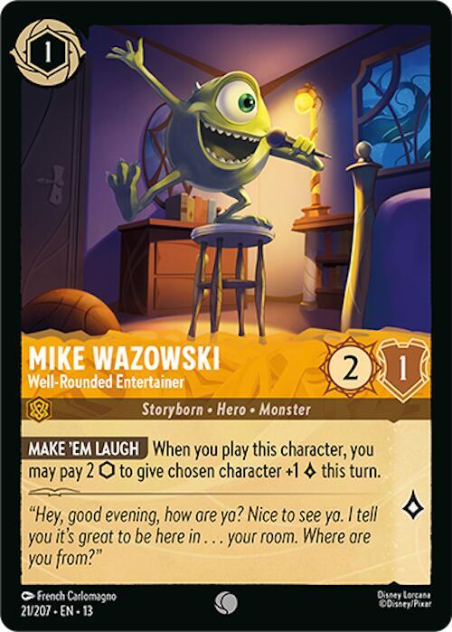 Mike Wazowski - Well-Rounded Entertainer (21/207) - Attack of the Vine! (13)