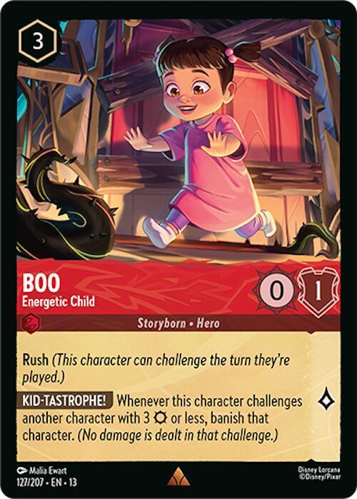 Boo - Energetic Child (127/207) - Attack of the Vine! (13) - Foil