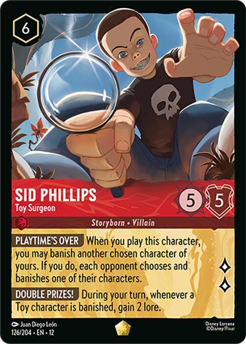 Sid Phillips - Toy Surgeon (126/204) - Wilds Unknown (12) - Foil