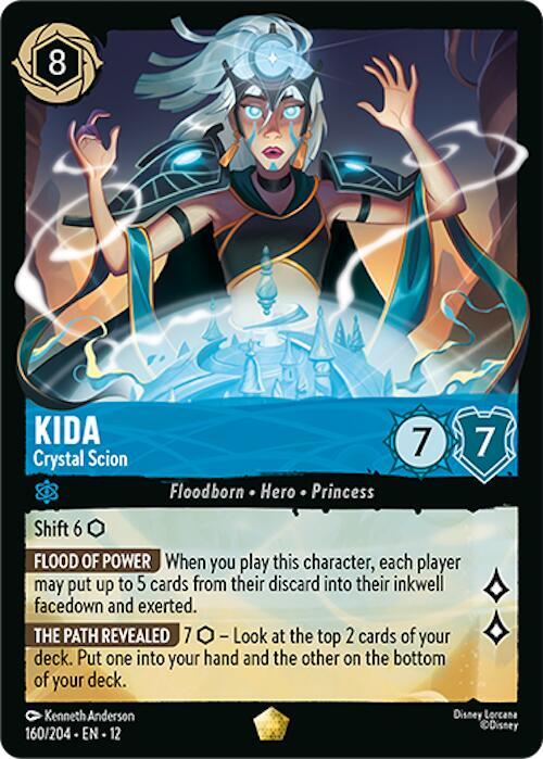 Kida - Crystal Scion (160/204) - Wilds Unknown (12) - Foil