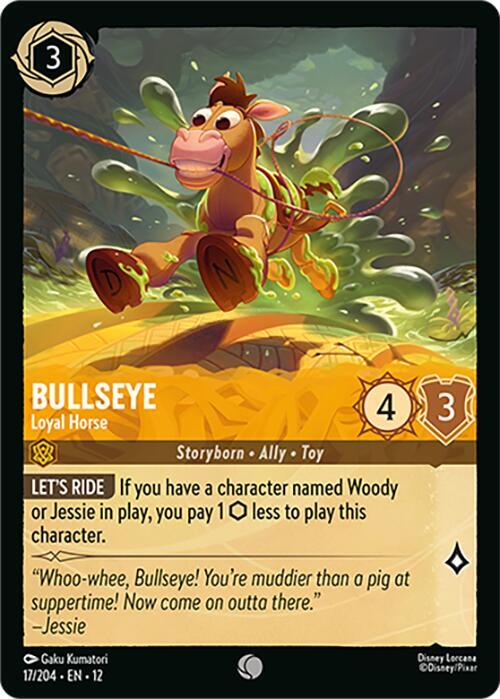 Bullseye - Loyal Horse (17/204) - Wilds Unknown (12) - Foil