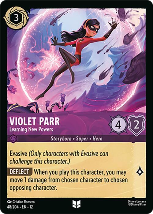 Violet Parr - Learning New Powers (48/204) - Wilds Unknown (12)