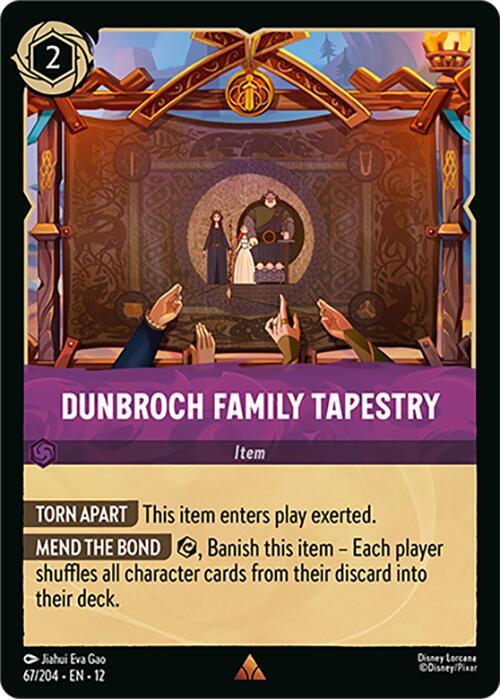 DunBroch Family Tapestry (67/204) - Wilds Unknown (12) - Foil