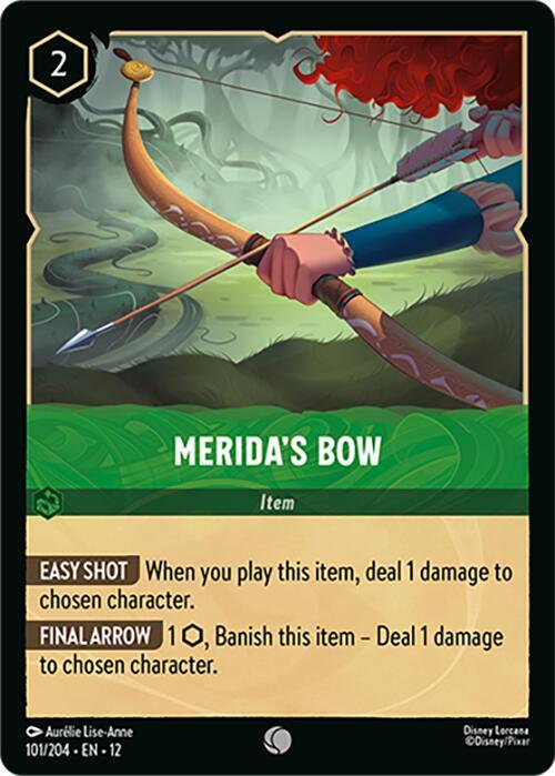 Merida's Bow (102/204) - Wilds Unknown (12) - Foil