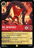 Mr. Incredible - Super Strong (127/204) - Wilds Unknown (12) - Foil