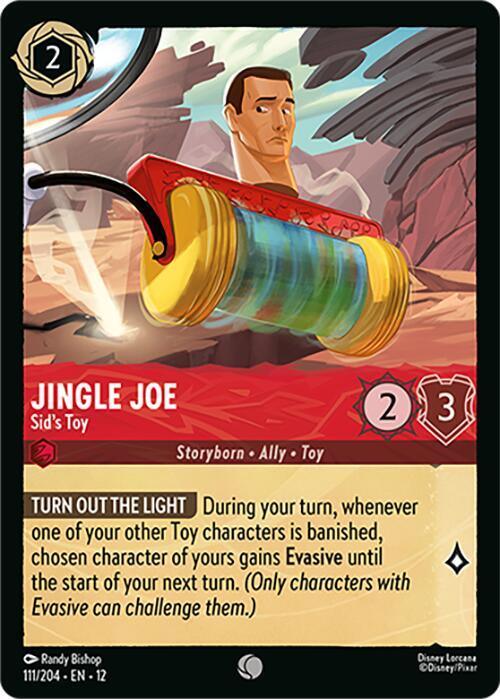 Jingle Joe - Sid's Toy (111/204) - Wilds Unknown (12) - Foil