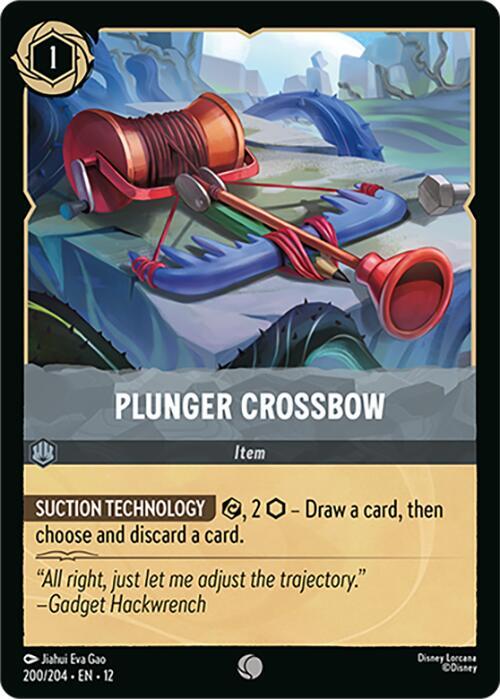 Plunger Crossbow (200/204) - Wilds Unknown (12) - Foil