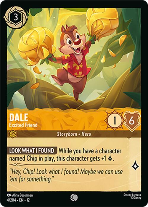 Dale - Excited Friend (4/204) - Wilds Unknown (12) - Foil