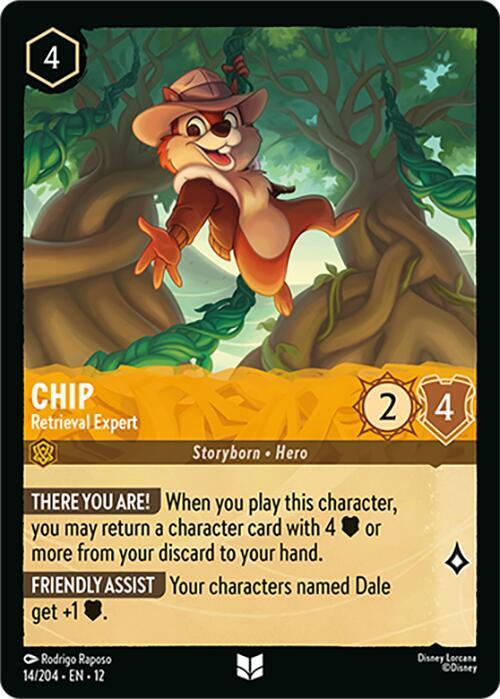 Chip - Retrieval Expert (14/204) - Wilds Unknown (12) - Foil