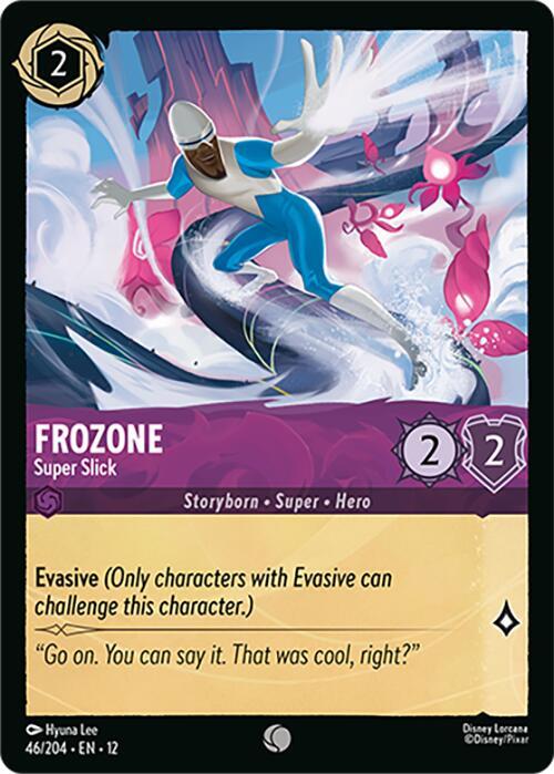 Frozone - Super Slick (46/204) - Wilds Unknown (12) - Foil