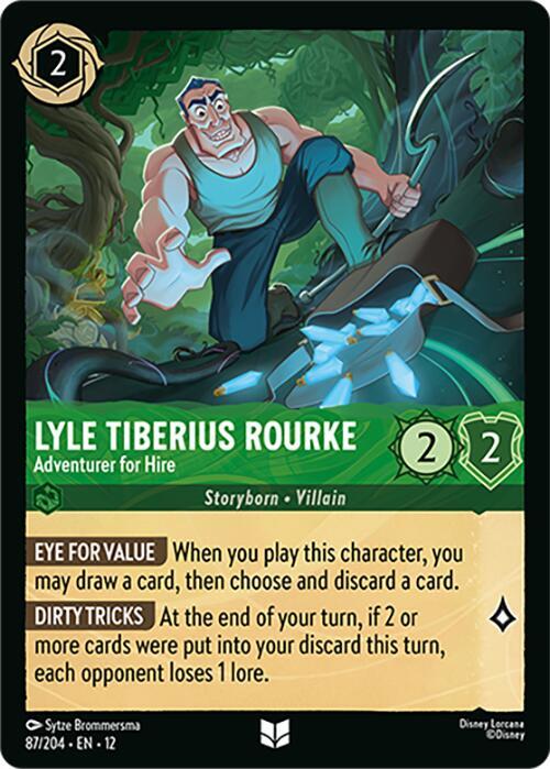 Lyle Tiberius Rourke - Adventurer for Hire (87/204) - Wilds Unknown (12)
