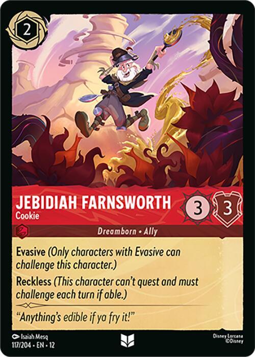 Jebidiah Farnsworth - Cookie (117/204) - Wilds Unknown (12) - Foil