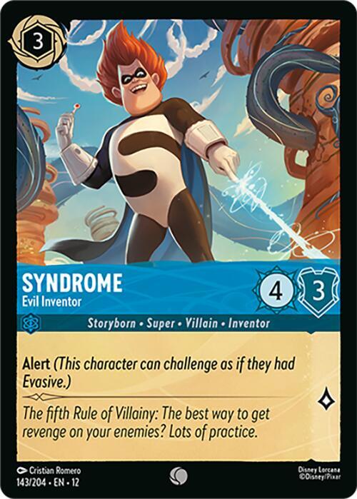 Syndrome - Evil Inventor (143/204) - Wilds Unknown (12) - Foil