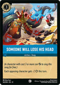 Someone Will Lose His Head (162/204) - Wilds Unknown (12) - Foil