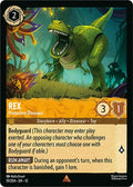 Rex - Protective Dinosaur (10/204) - Wilds Unknown (12) - Foil