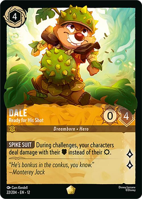 Dale - Ready for His Shot (22/204) - Wilds Unknown (12) - Foil