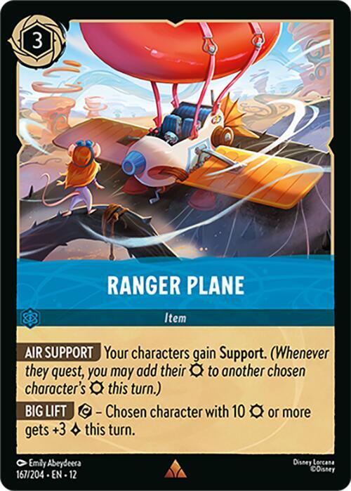 Ranger Plane (167/204) - Wilds Unknown (12) - Foil