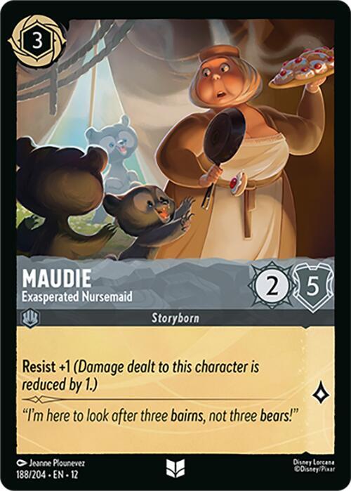 Maudie - Exasperated Nursemaid - Wilds Unknown (12) - Foil