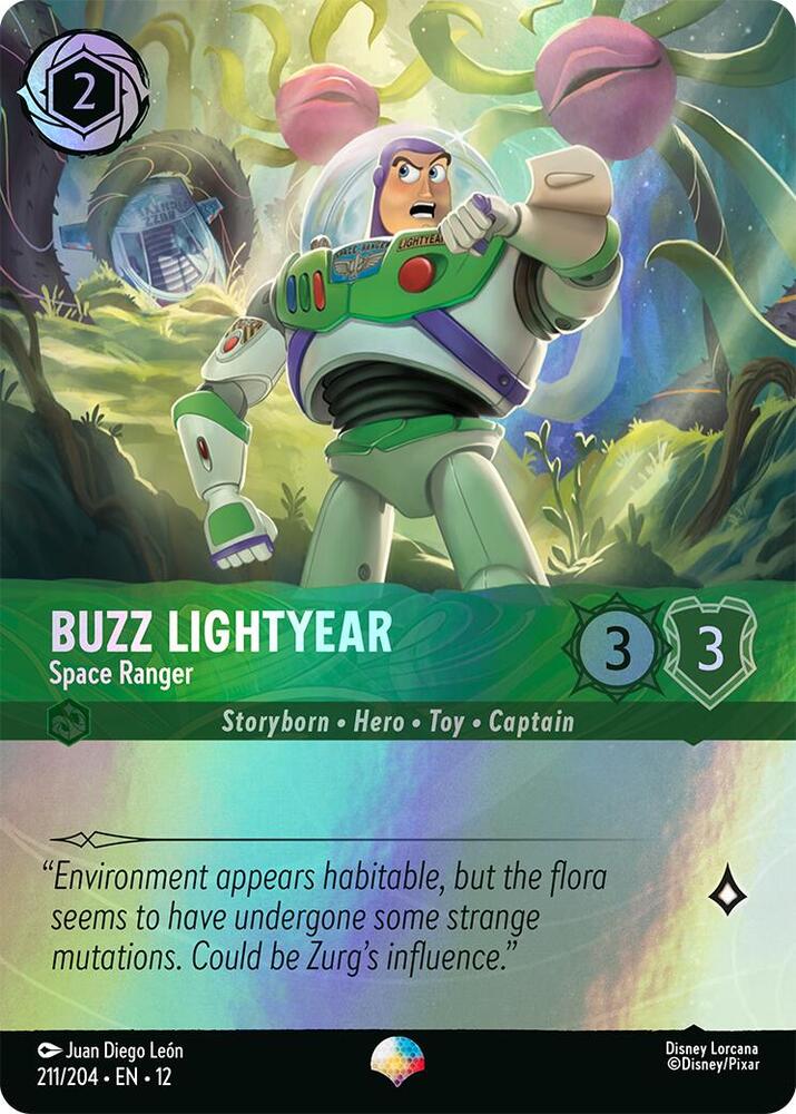 Buzz Lightyear - Space Ranger (211/204) - Wilds Unknown (12) - Epic